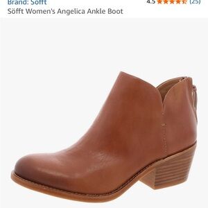 Sofft Women's Tan Ankle Booties